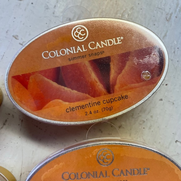 Colonial Candle Wax Melts Simmer Snaps Set of 4 BRAND NEW - Picture 3 of 6